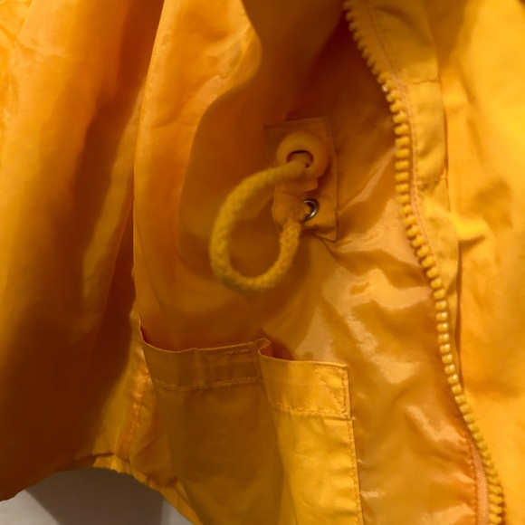 Authentic Original Science GAP Jacket Girls Bright yell-gold w/reflective strips - Picture 5 of 7